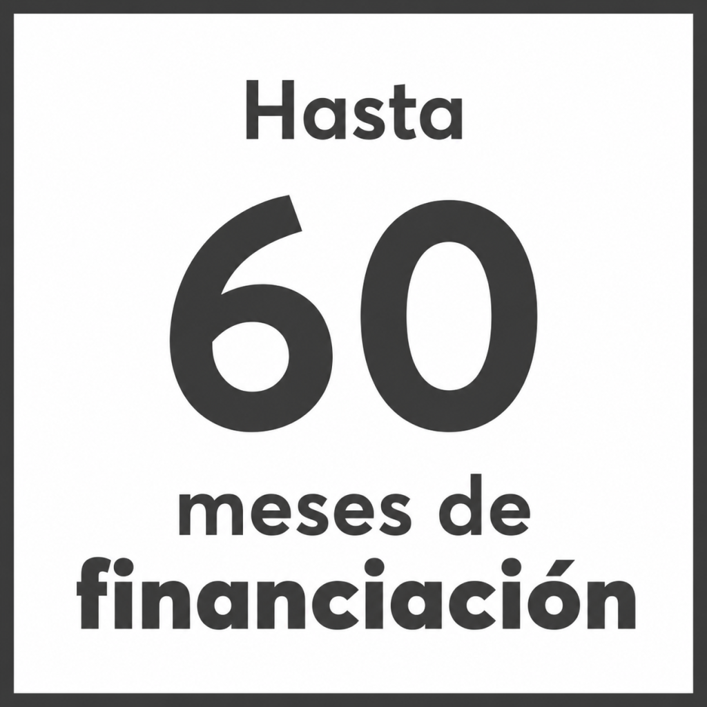 Hasta 60 meses de financiación en tus tratamientos